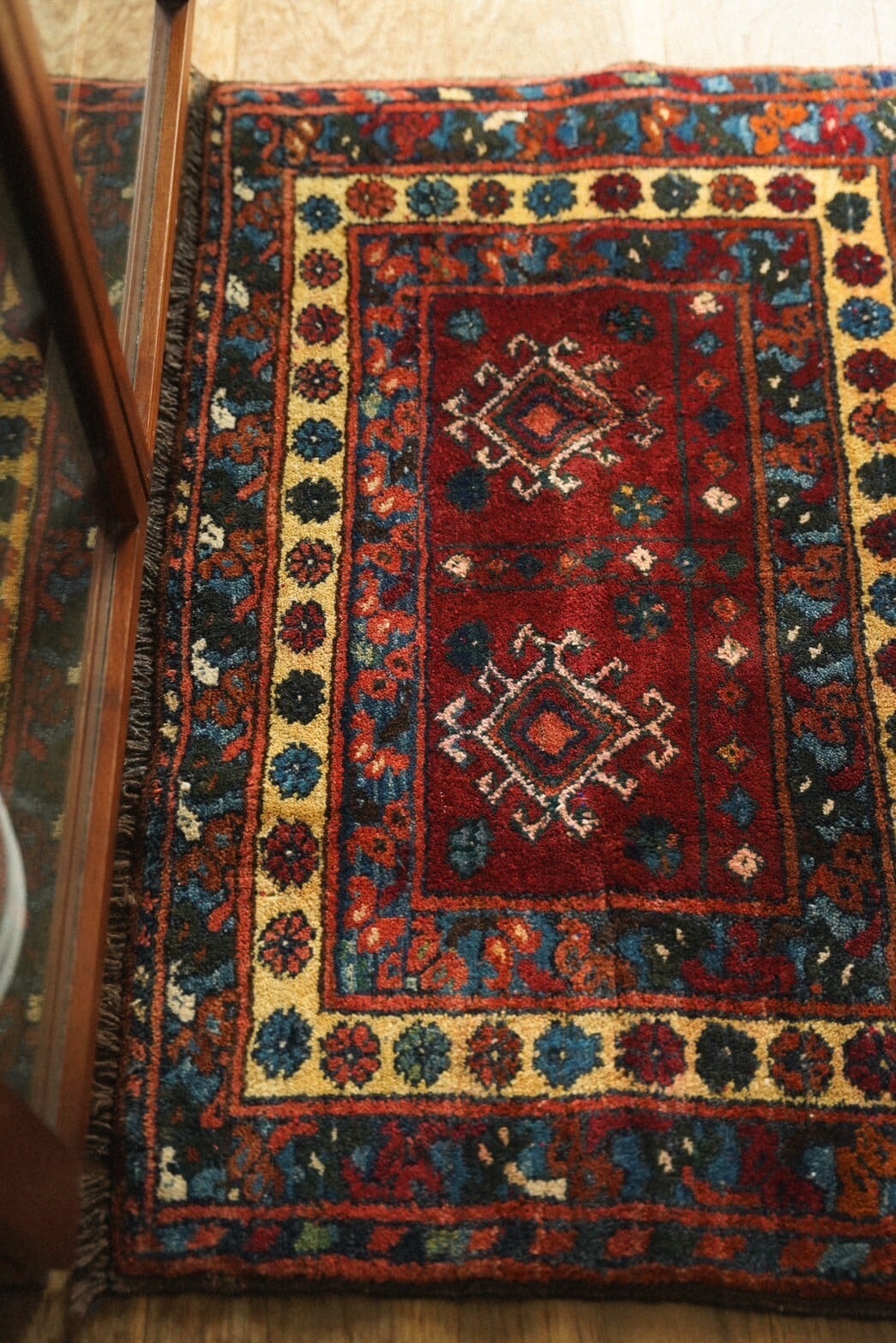 1434-Vintage Turkmen rug