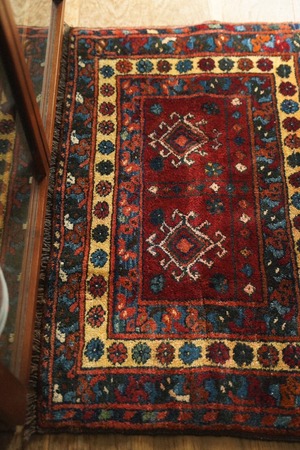 1434-Vintage Turkmen rug