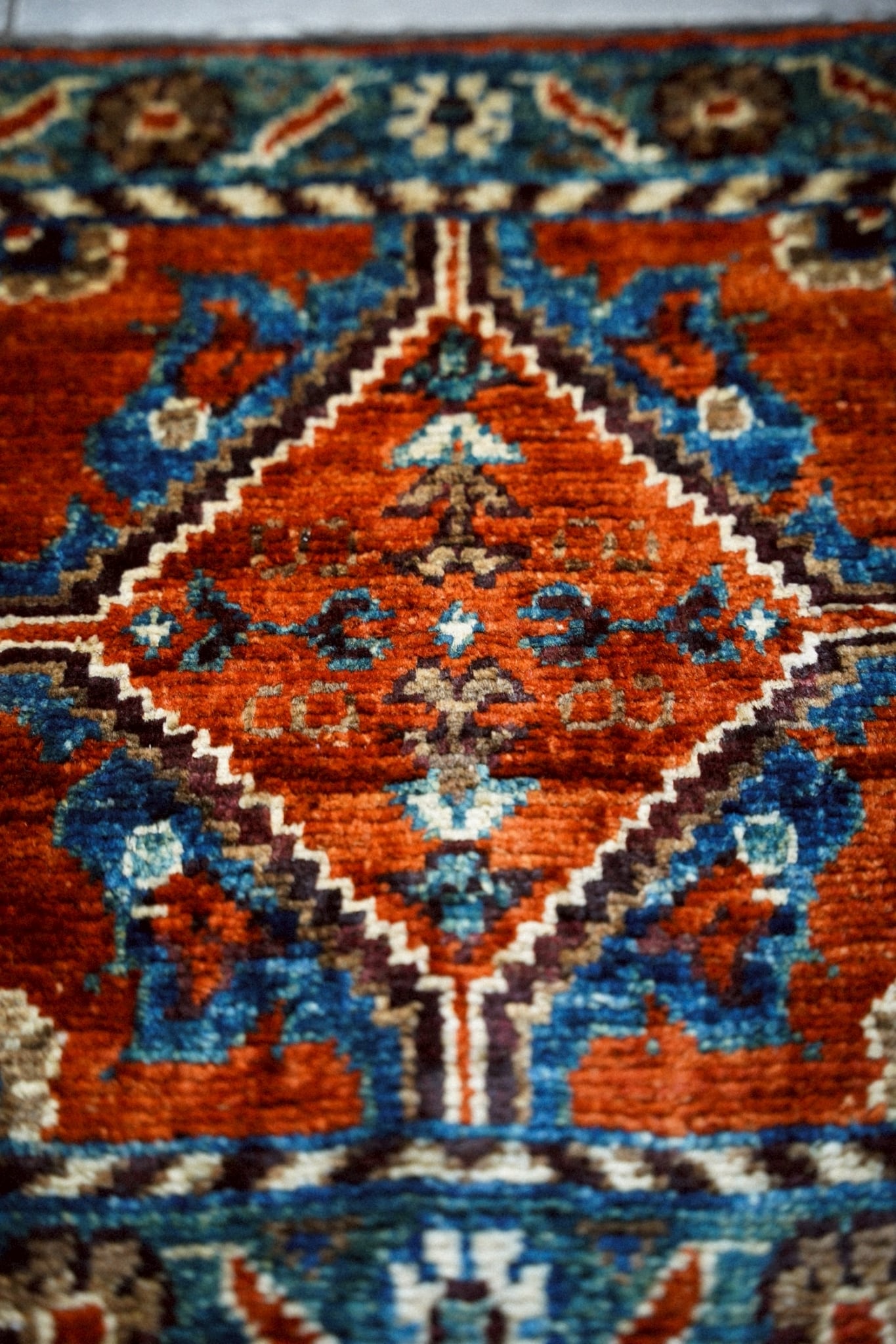 2174-Vintage Baluch rug | 手織りのヴィンテージラグ専門店 | Bahr