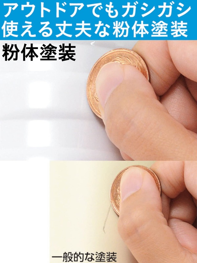 【特価セール】カクセー ステンレス鋼 マグボトル ホワイト 1000ml MF-10W