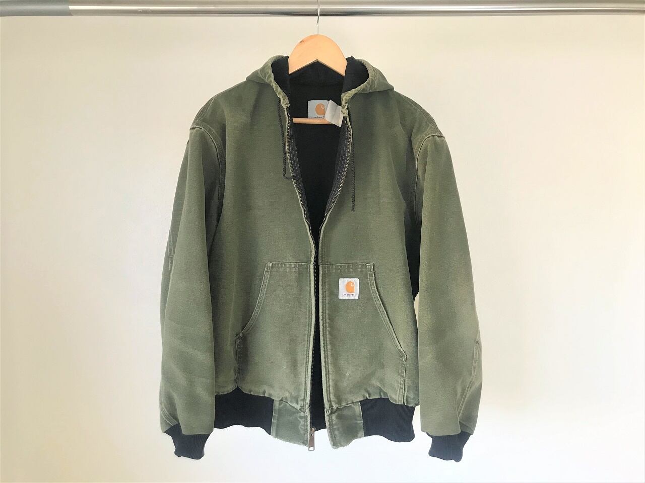90s Carhartt duck fabric active jacket