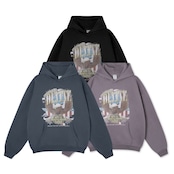 VINTAGE ストリート イーグルプリント パーカー T1959