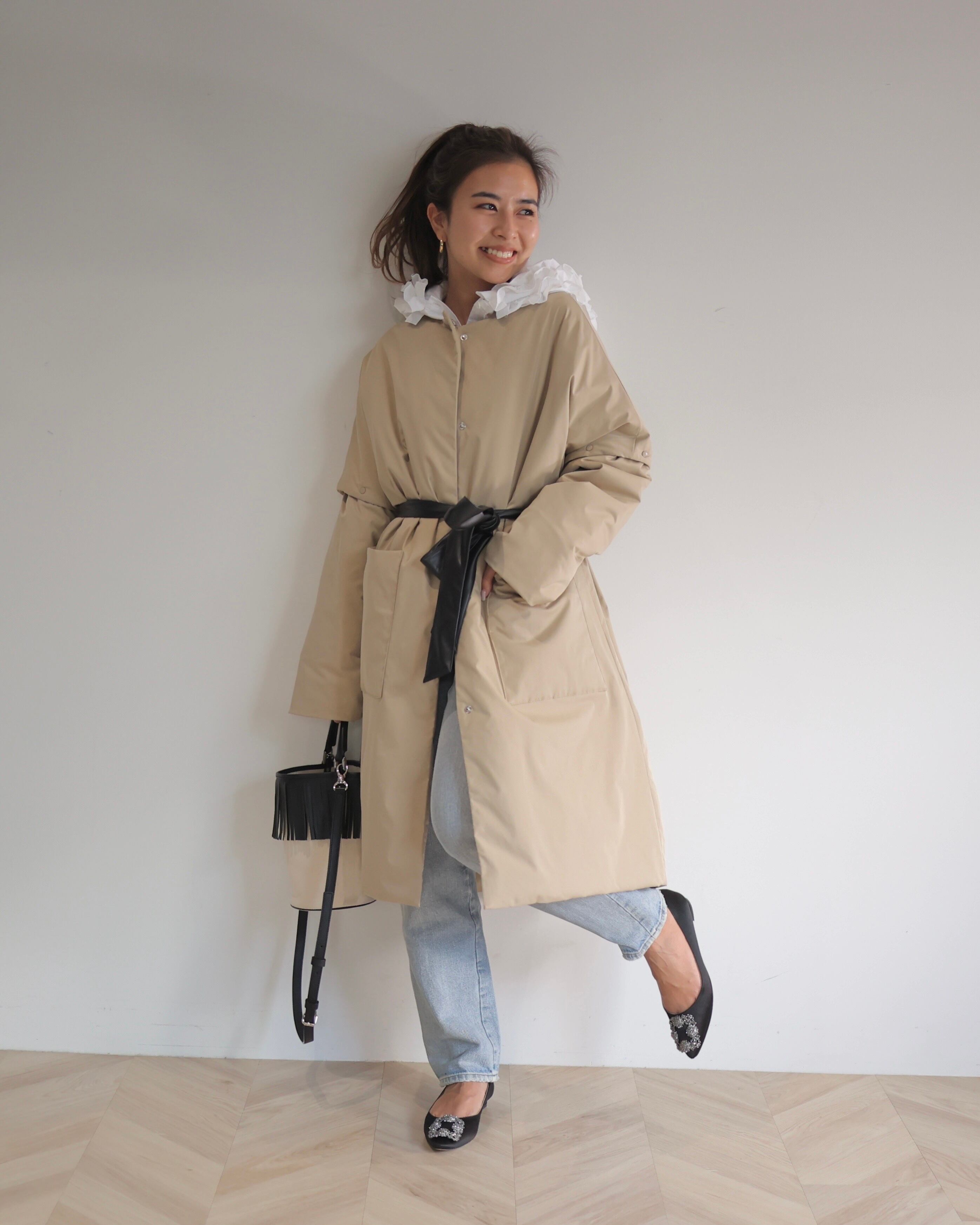 Padding Long Jacket | gypsohila