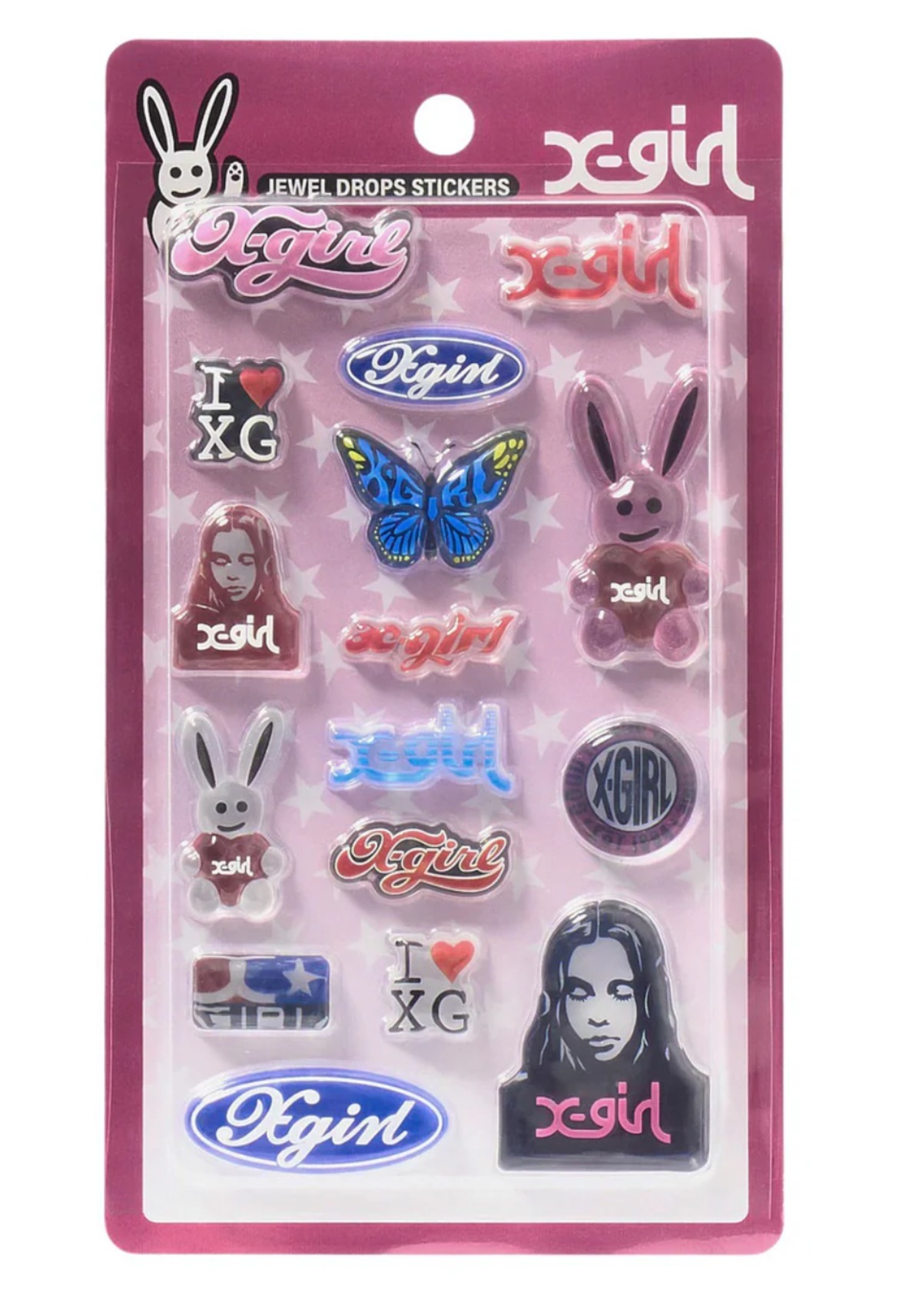 X-girl】X-GIRL 3D STICKER ステッカー【エックスガール】 | INCEPTION