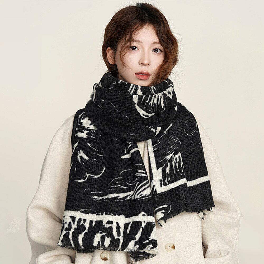 大判 マフラー 秋冬 防寒 保温 レディース 韓国 ストール きれいめ おしゃれ 大人 かわいい カジュアル 通勤 通学 暖かい 大人可愛い 大人女子