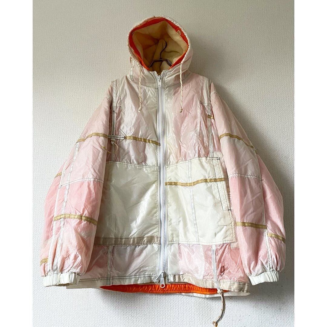 old jipijapa nylon parachute jacket 