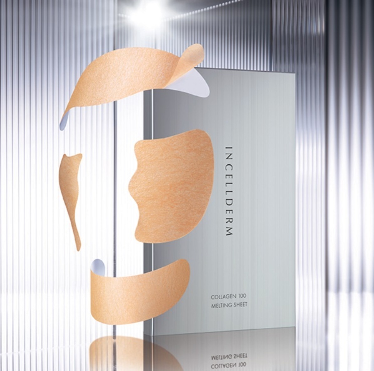 INCELLDERM COLLAGEN 100 MELTING SHEET [コラーゲン・100・メルティング・シート