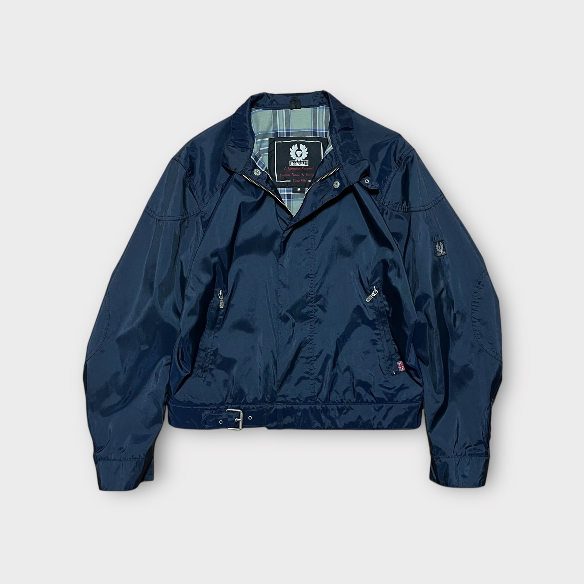 【Belstaff】1980's モーターサイクルナイロンジャケット MADE IN ITALY