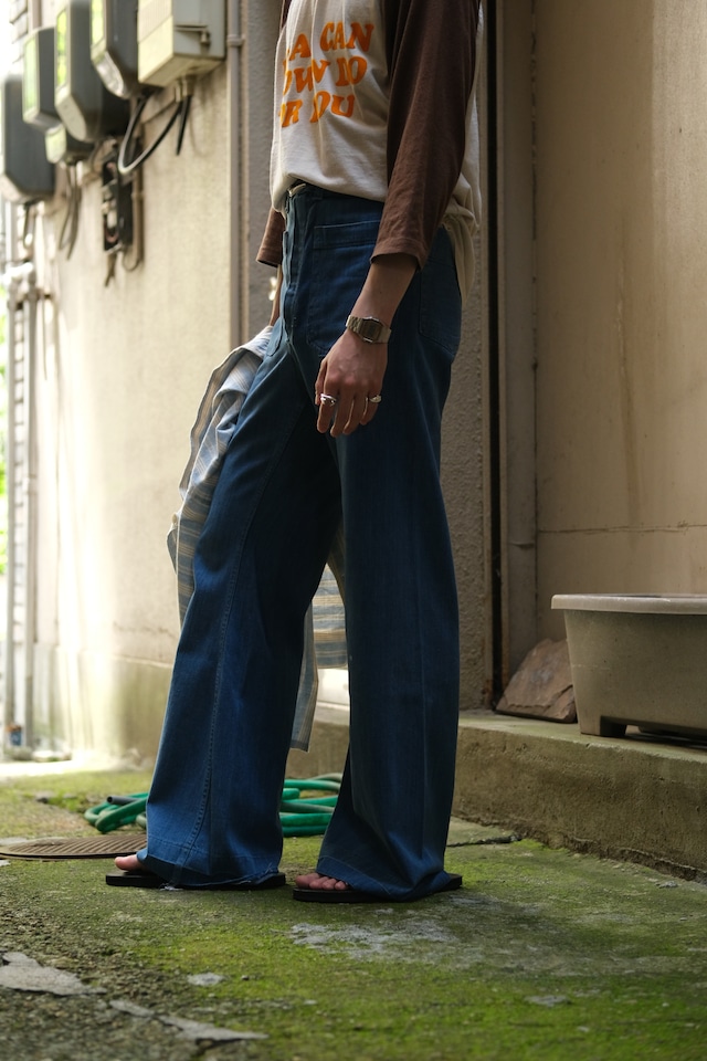 Utah／70-80's "unkown" us navy type marine pants