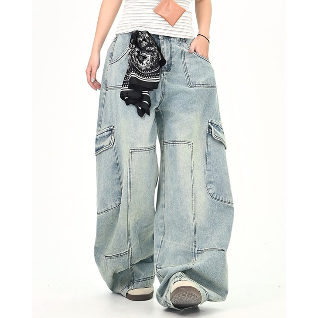 scarf cargo denim　スカーフカーゴデニム　J1422