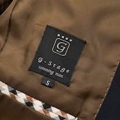 G-Stage ジーステージ 銀ボタン 2B テーラードジャケット 紺ブレ S/ネイビー メンズ