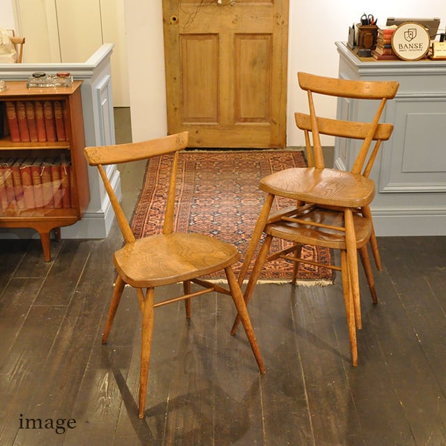 Ercol Stacking Chair 【C】/ アーコール スタッキング チェア / 2005B