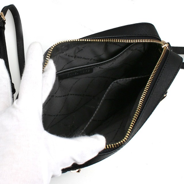 マイケルコース MICHAEL KORS ショルダーバッグ 35S1GTTC7L-BLACK レディース アウトレット ジェットセットアイテム ブラック ゴールド