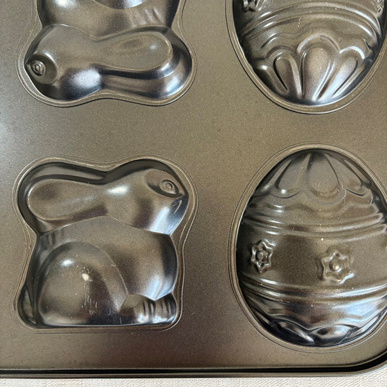 お菓子焼型　イースターお菓子　うさぎ　ラビット　卵　クッキー型　ケーキ型 12kwdz9-2