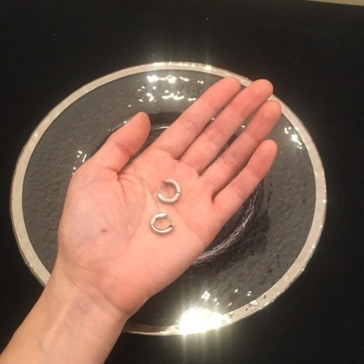 TOPANGA Jewelry　シンプルリングピアス　シルバー