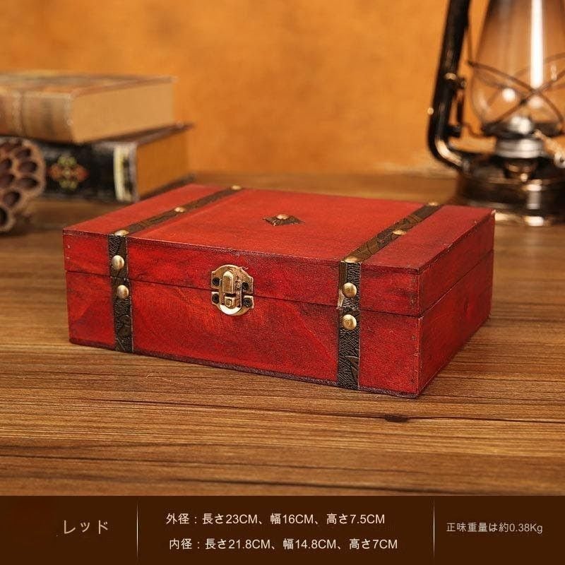 アンティーク風 宝箱 トランク ボックス 5個セット 収納ボックス 宝箱