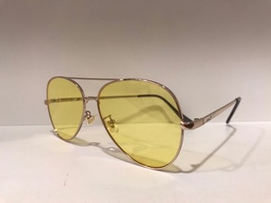 UV99％CUT★LIFE is ティアドロップイエローサングラス ケース付¥4990(￥5489)