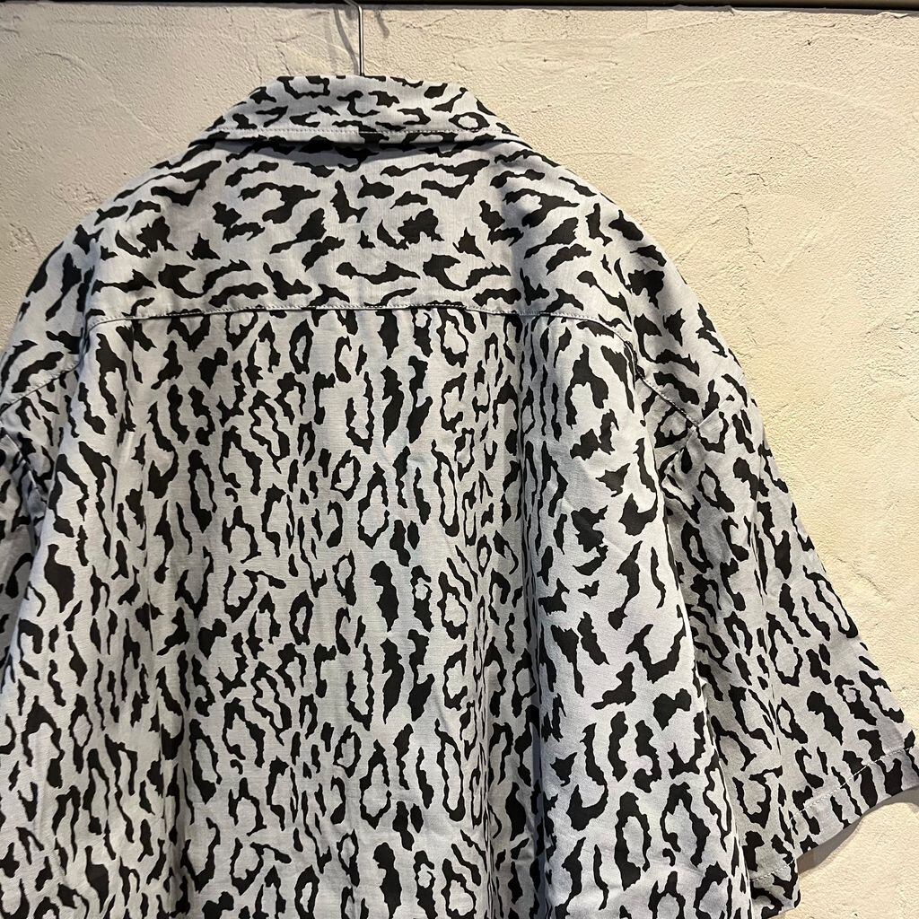 【新品・未使用】 WACKO MARIA DICKIESレオパード柄ワークシャツ Wackomaria Dickies レオパード ワークシャツ DICKIES / LEOPARD