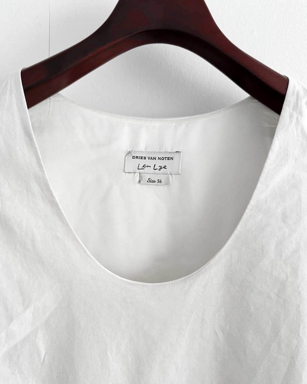 DRIES VAN NOTEN × Len Lye PUFF SLEEVE DRESS | dear closet