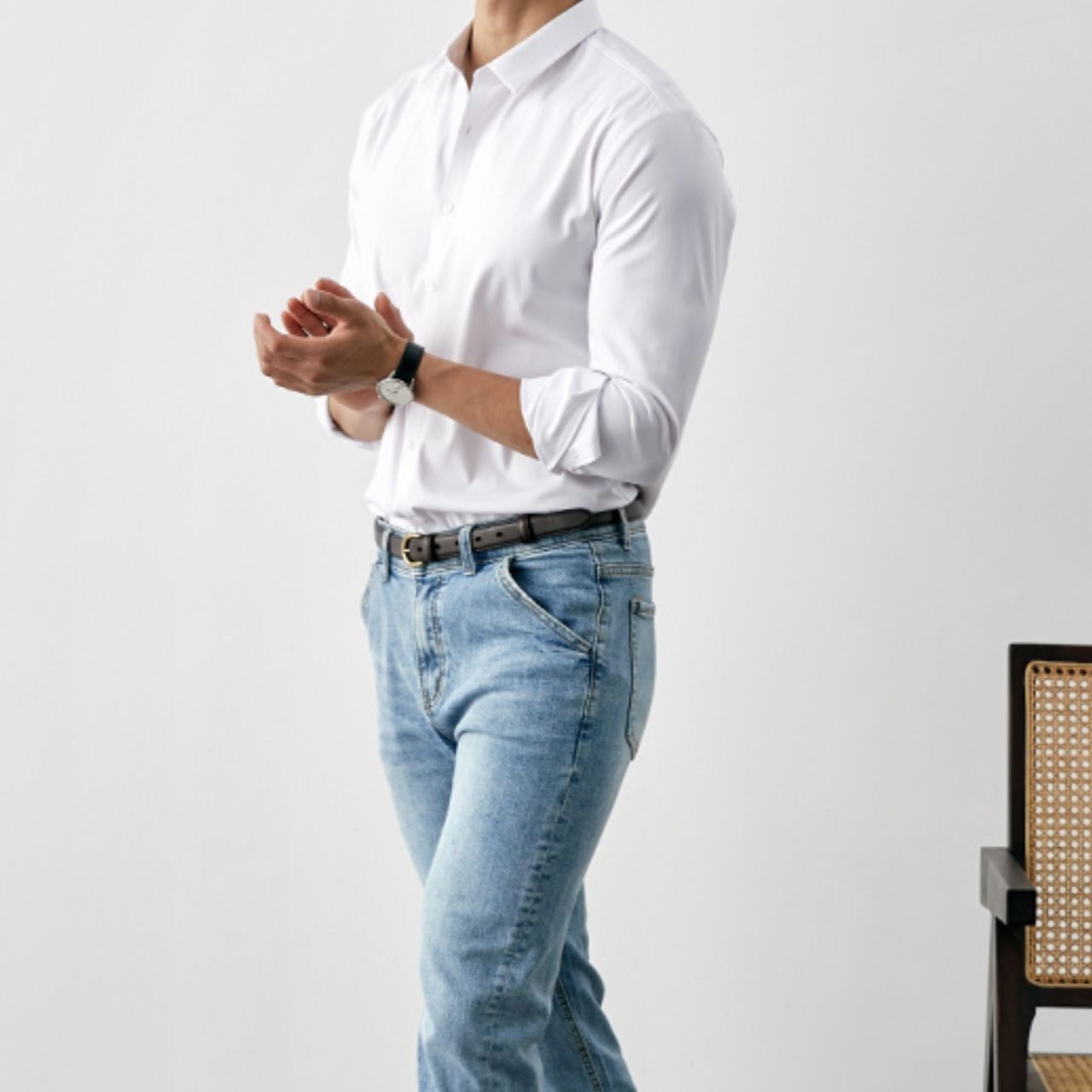 シンプルベーシックシャツ　MT0210001