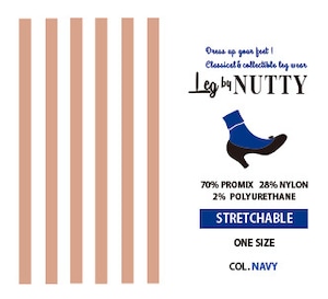 【MILKY SOCKS SERIES】〈NAVY〉