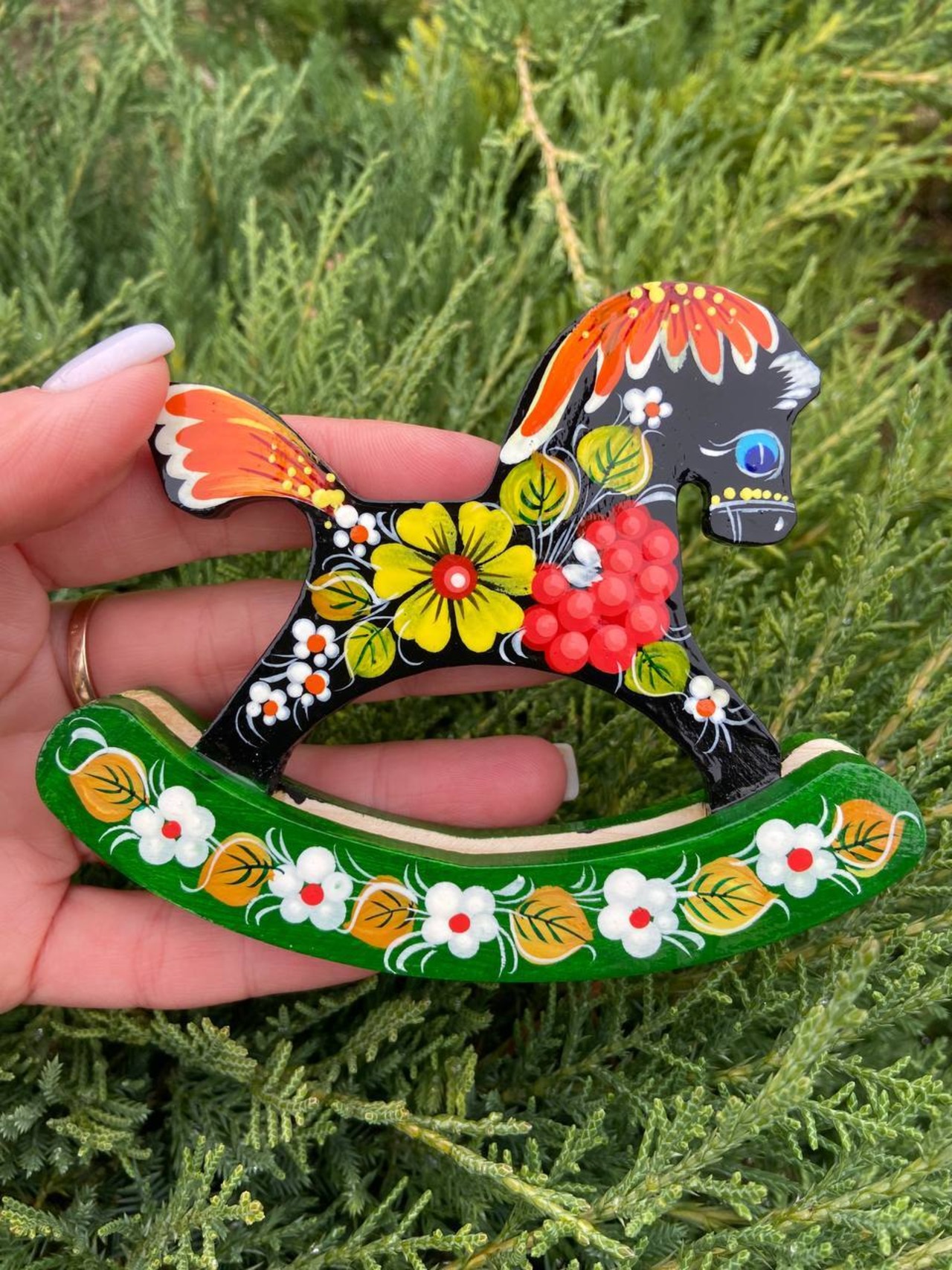 ペトリキフカのトイホース　（ホメンコ作） - 3