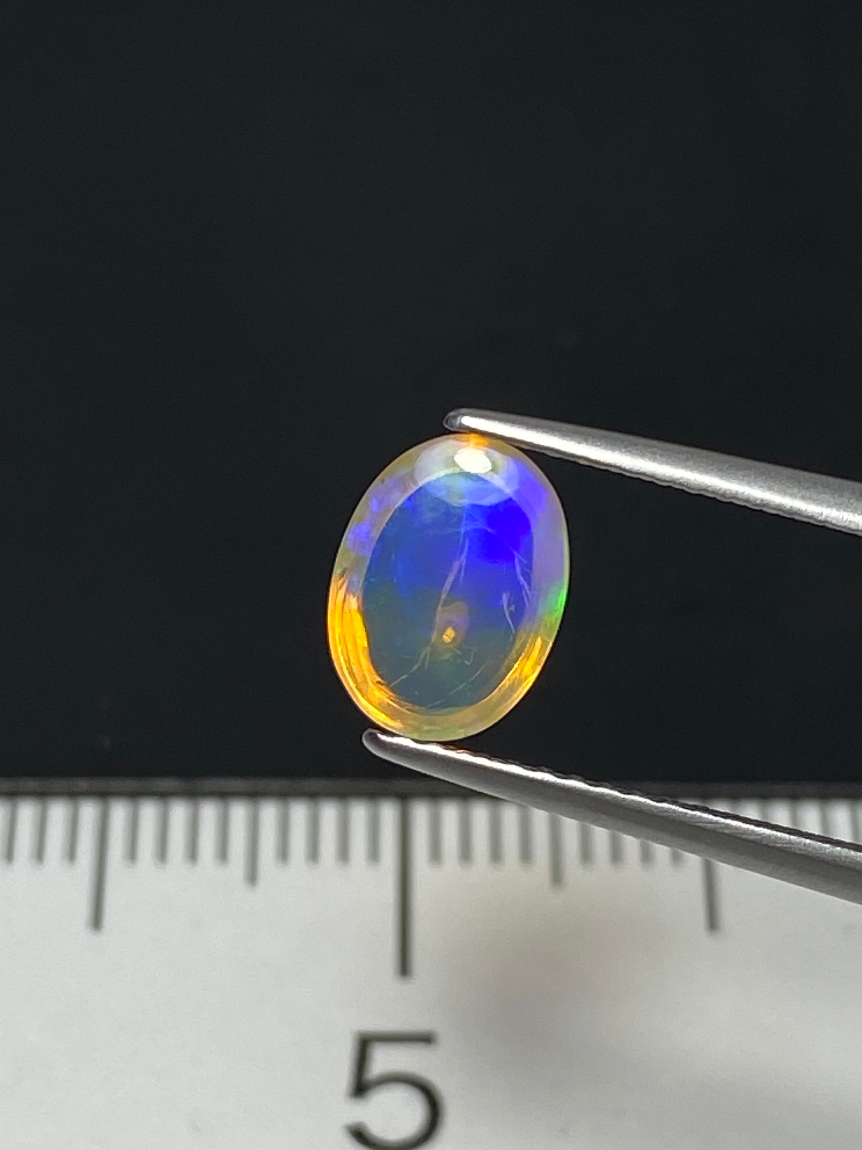 天然石エチオピアオパール　アトリエ「之」 11.エチオピアオパール［No.HA-808］ | デザインアトリエ -kakera-