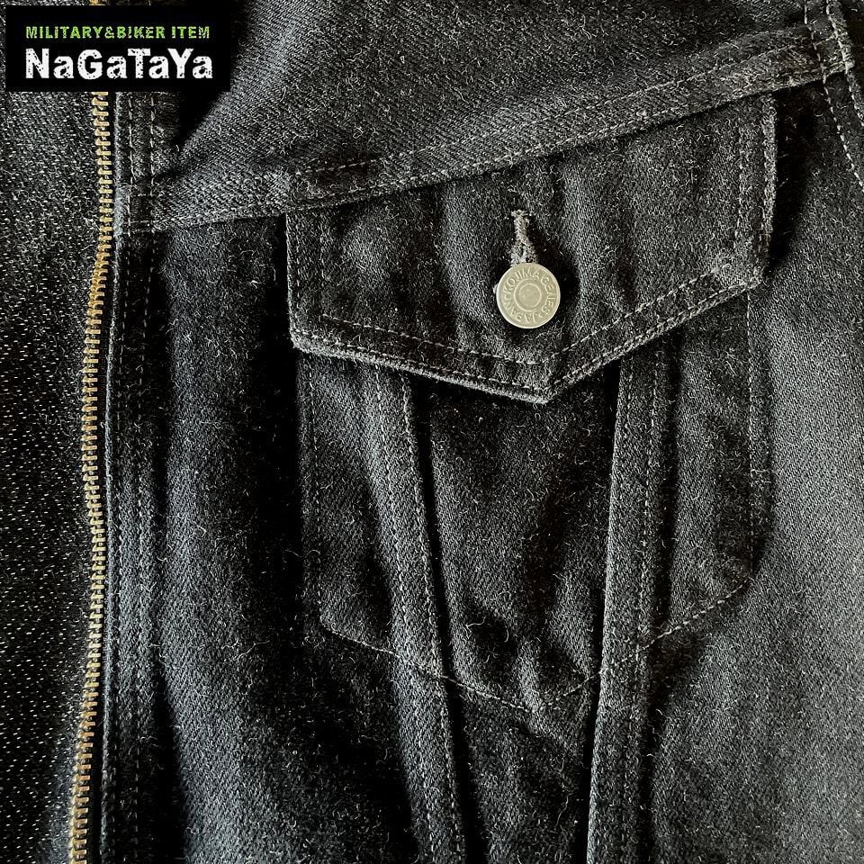 児島ジーンズ KOJIMA GENES 13oz ブラックケブラーデニムシングル 3rd