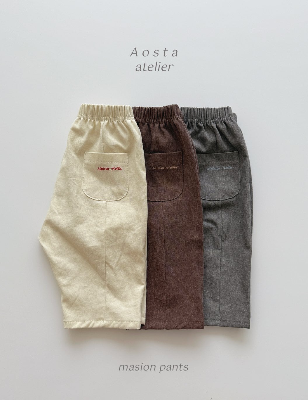 ♡即納♡【Aosta】maison pants