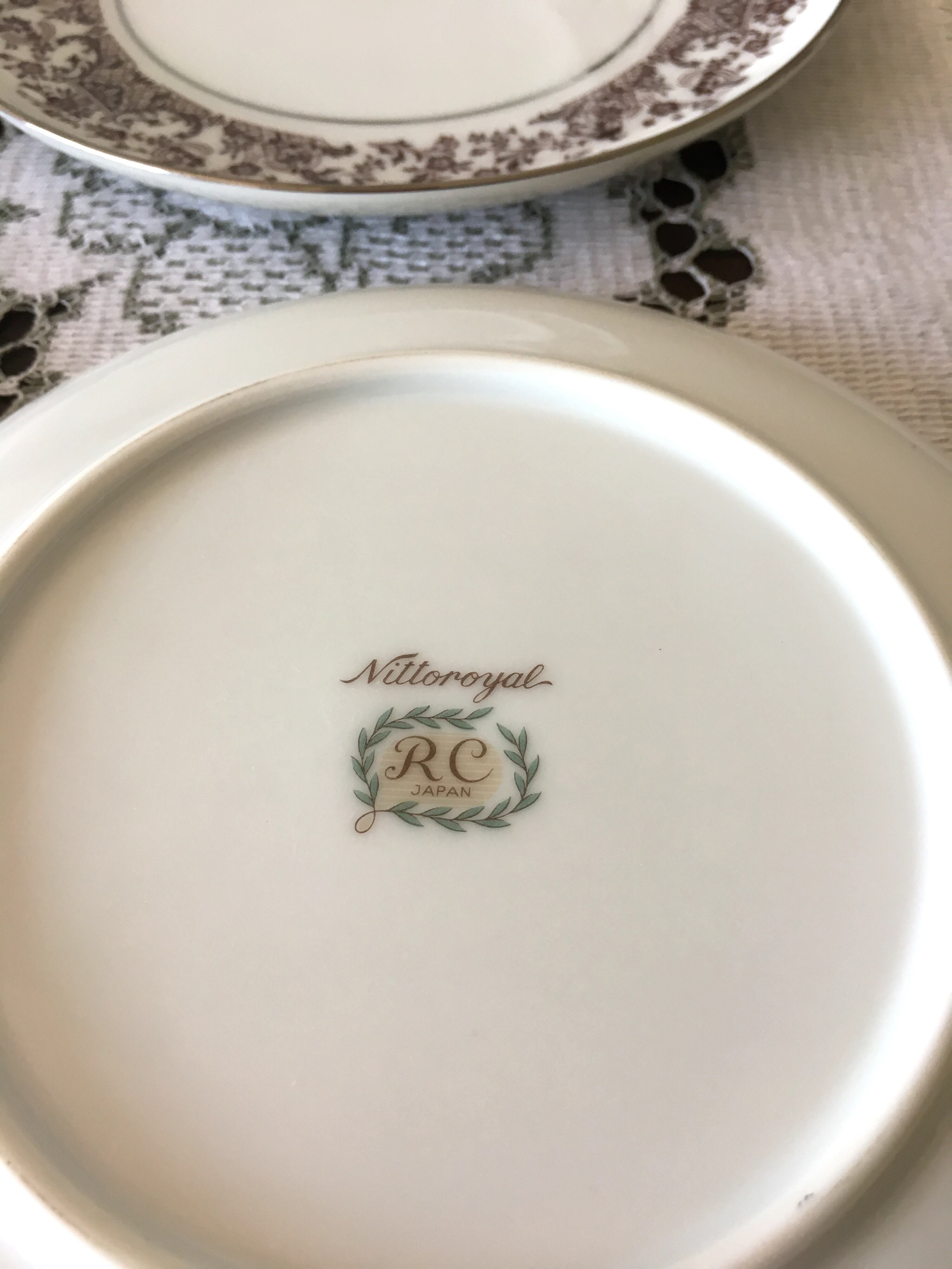 オールドノリタケ ドレスリナ  ダブルディッシュ オールドノリタケ ドレスリナ ダブルディッシュ オールド