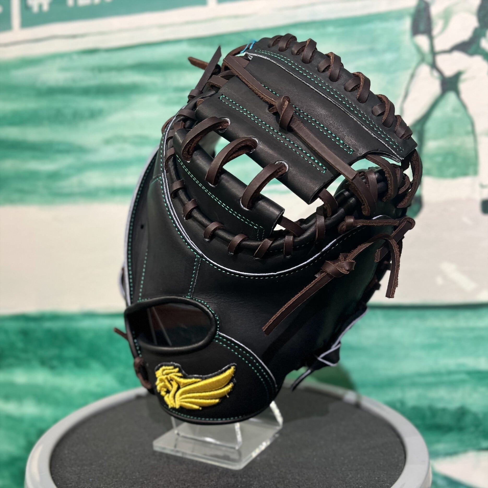 Genuine ジェニュイン 硬式グラブ キャッチャーミット HM-37 ブラック