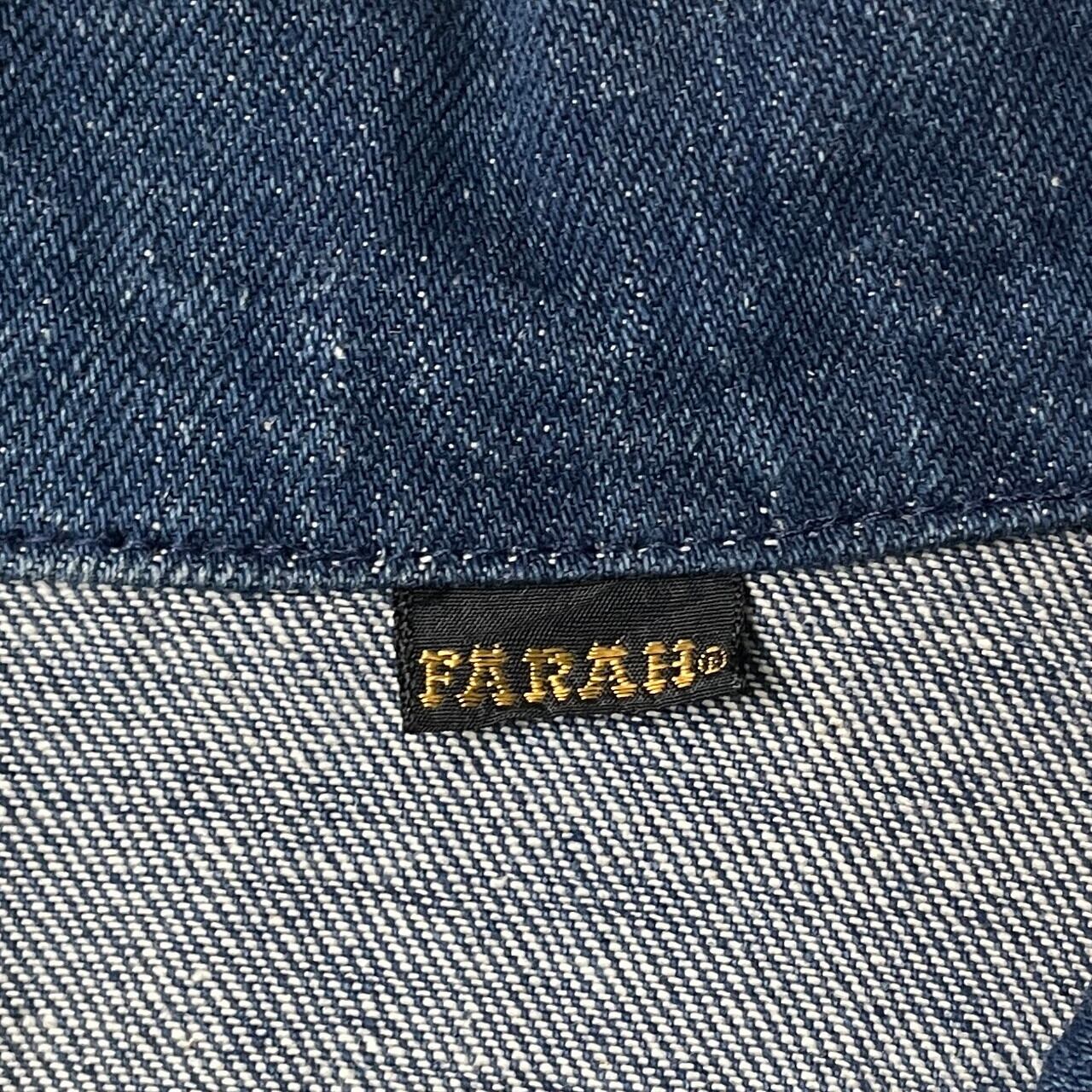 ジャケット・アウター 70s FARAH denim swing top 70年代 USA製 FARAH デニムジャケット スイングトップ メンズS相当