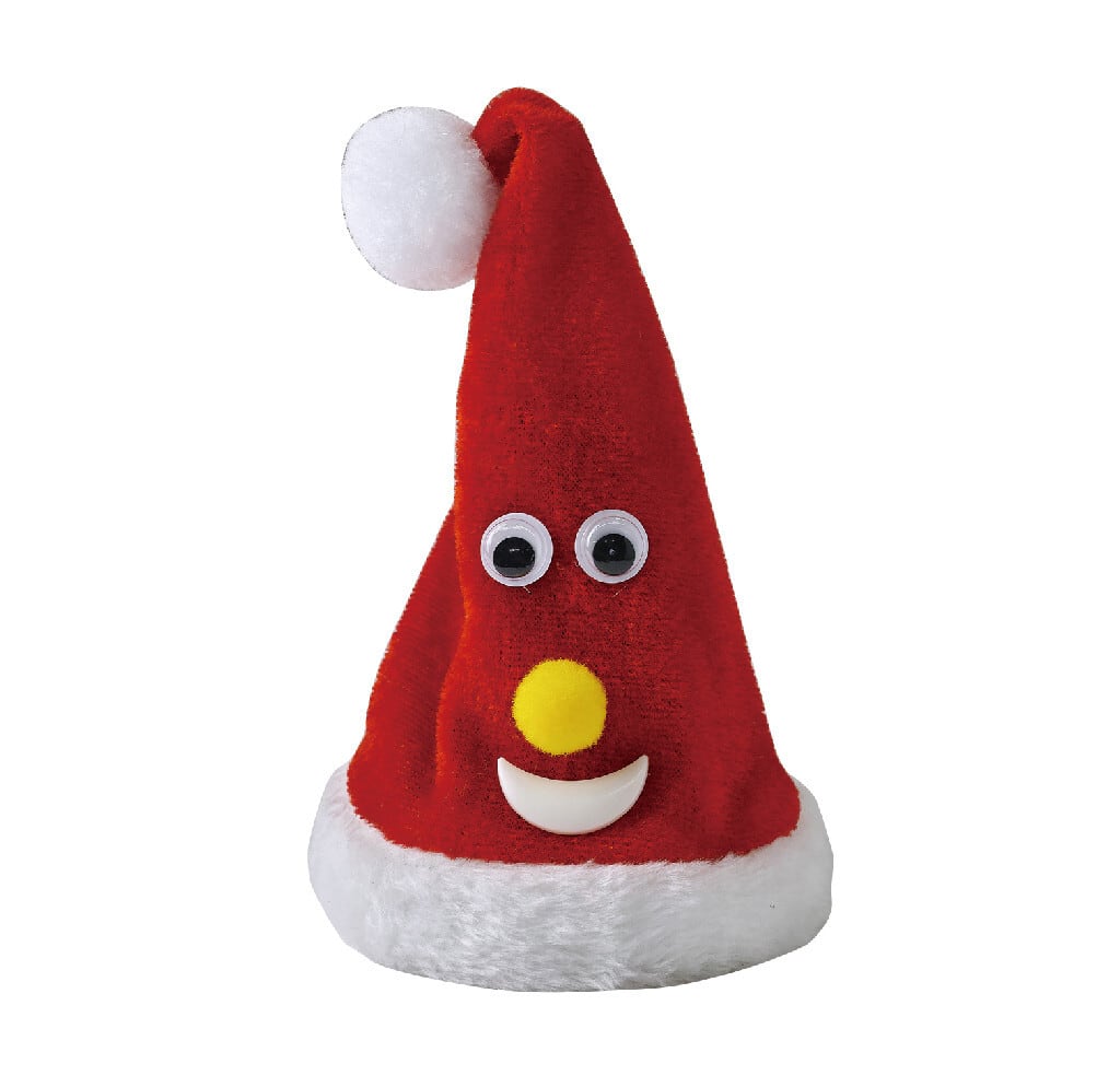 FUNNYクリスマス ミュージック フリフリサンタハット