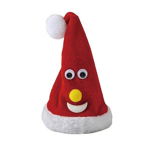 FUNNYクリスマス ミュージック フリフリサンタハット