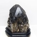 8.7Kg モリオン 黒水晶 原石 エレスチャル 台座付属 一点物 191-554