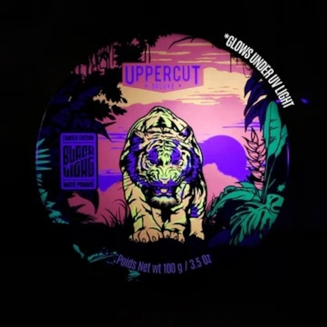 卸売決済用　UPPERCUT DELUXE　限定ブラックライトマットポマード　UPPERCUT DELUXE　Black Light Matte Pomade　100g