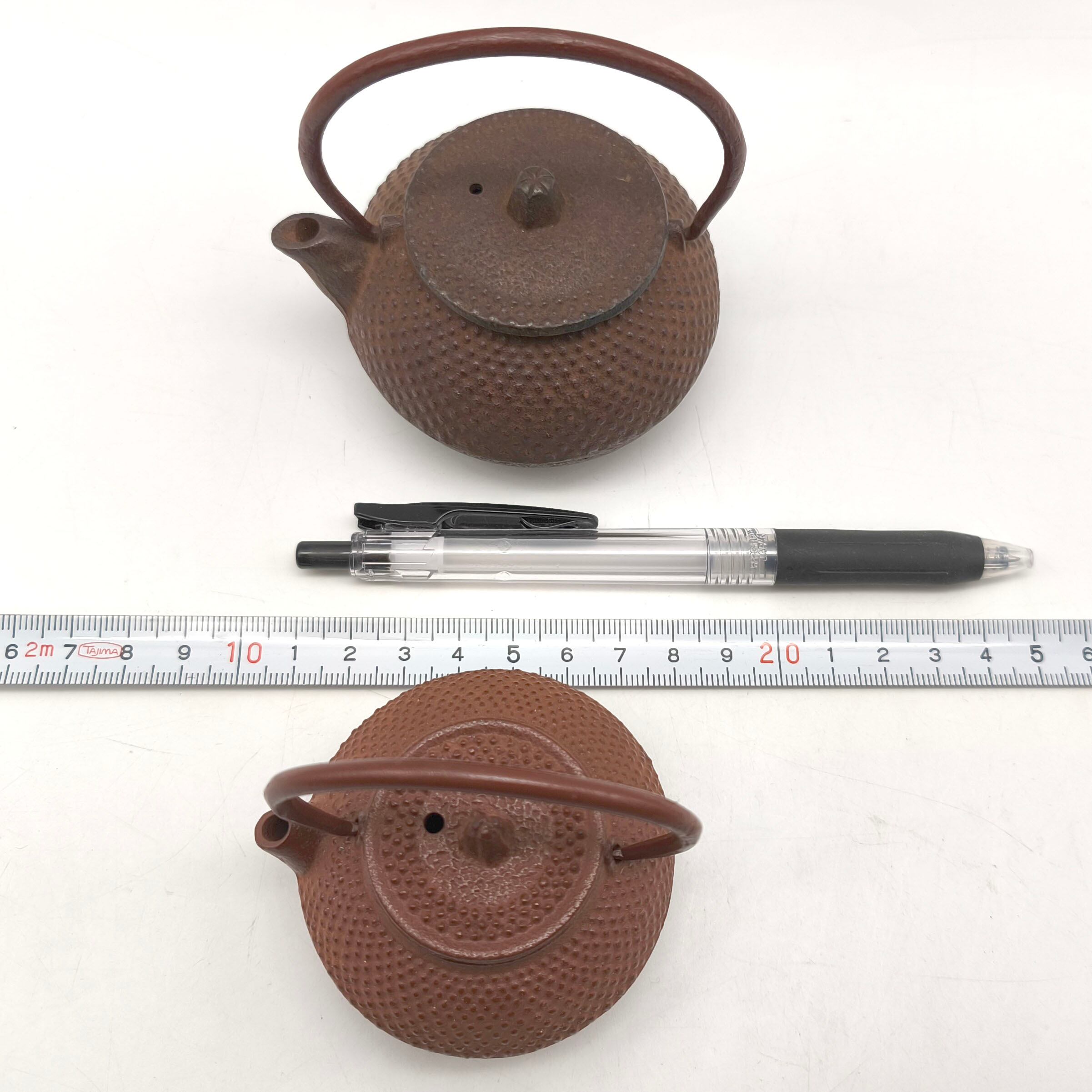 南部鉄器・ミニ鉄瓶・鉄急須・2点セット・No.250329-13・梱包サイズ60