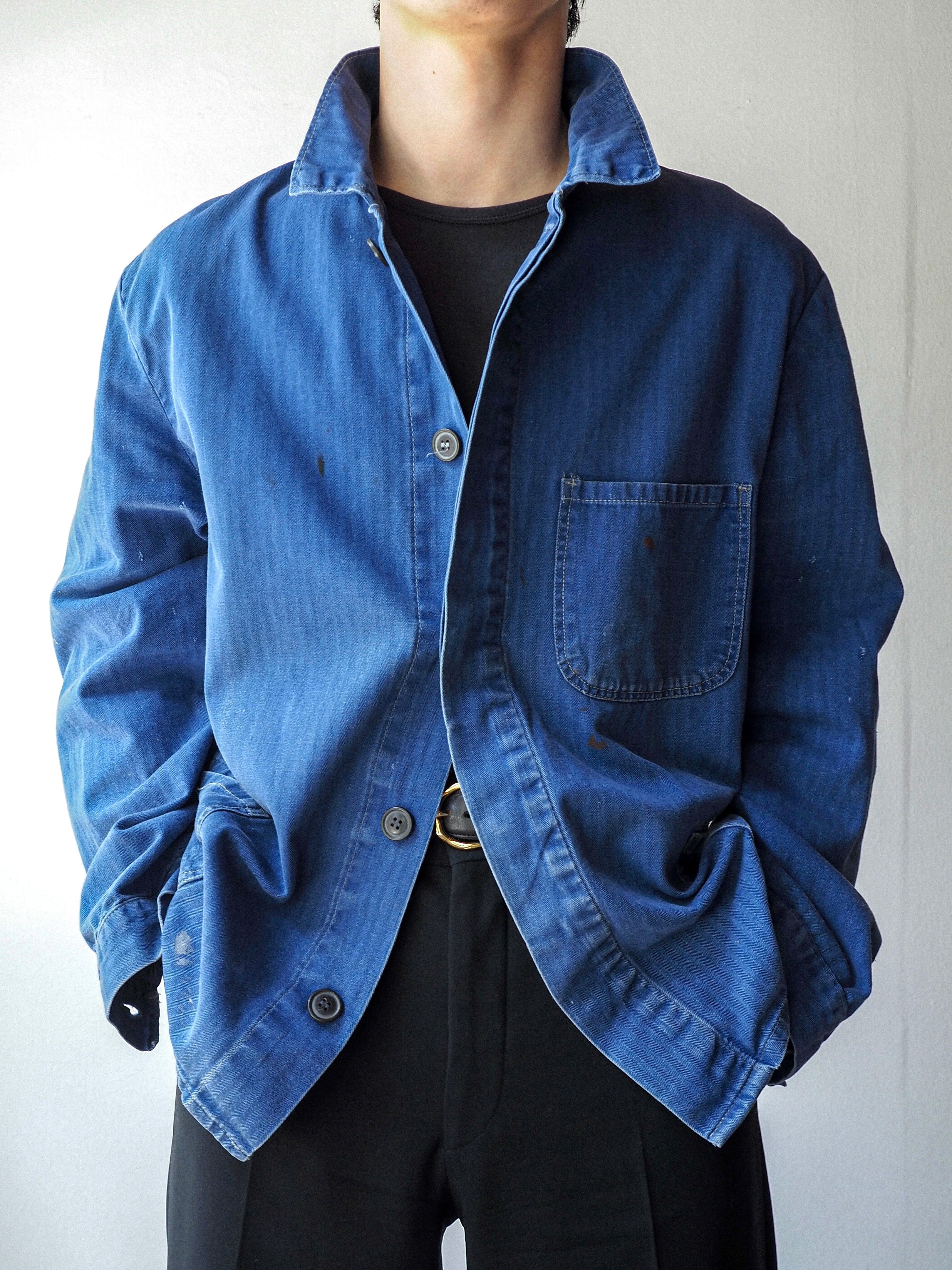 1980s Germany Cotton HBT Work Jacket | 'bout