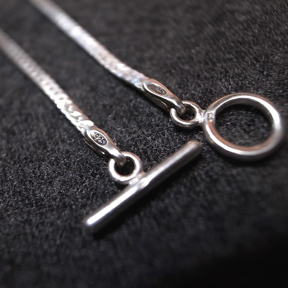 SILVER925 HERRINGBONE CHAIN BRACELET | ROSETTAPRAYER
