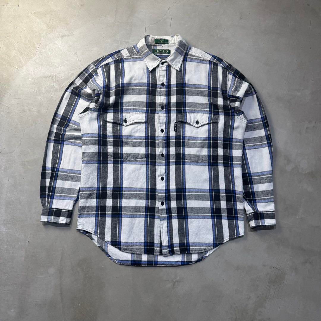 90-00s Levi's flannel shirt リーバイス ネルシャツ