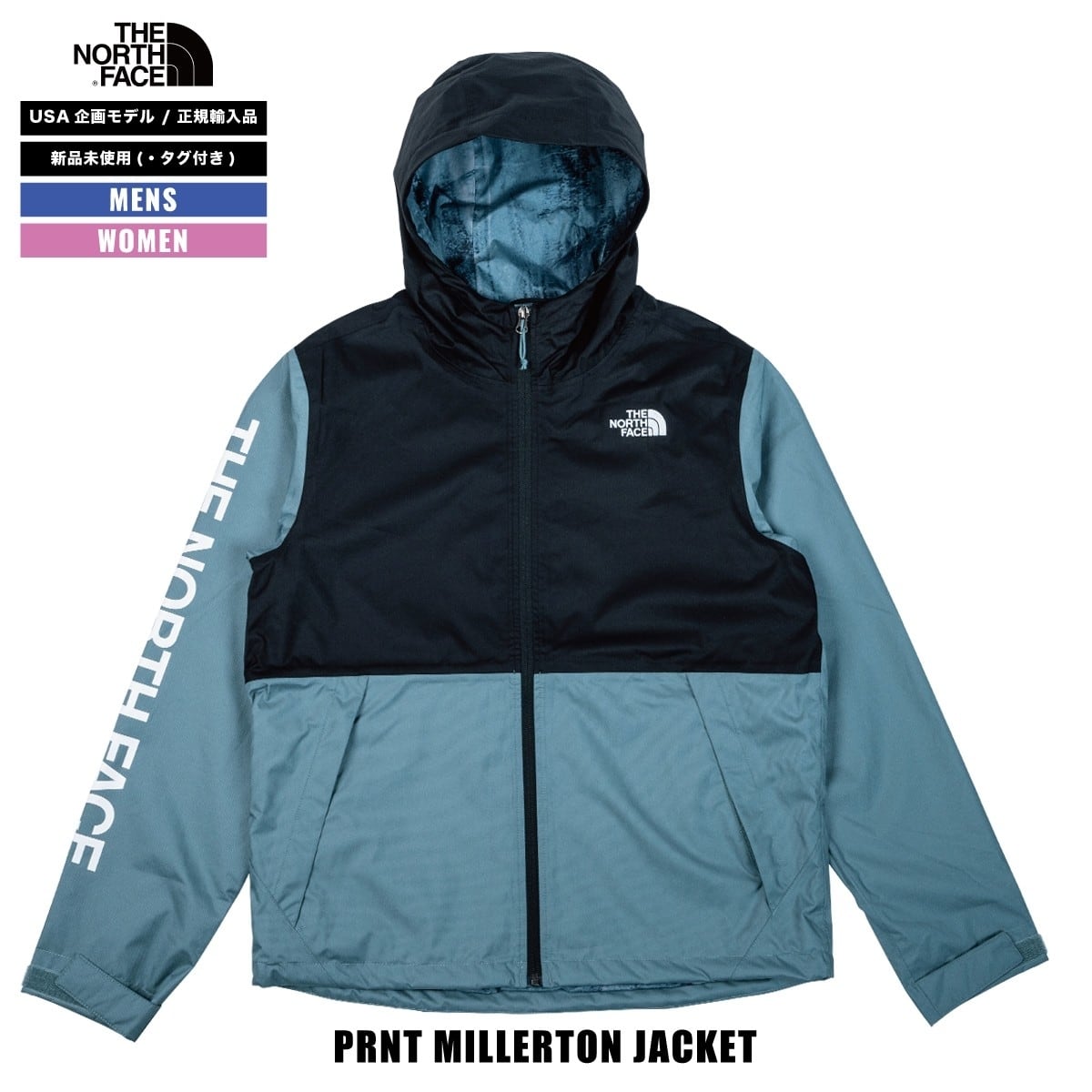 USA ノースフェイス the north face パーカー 青 ブルー