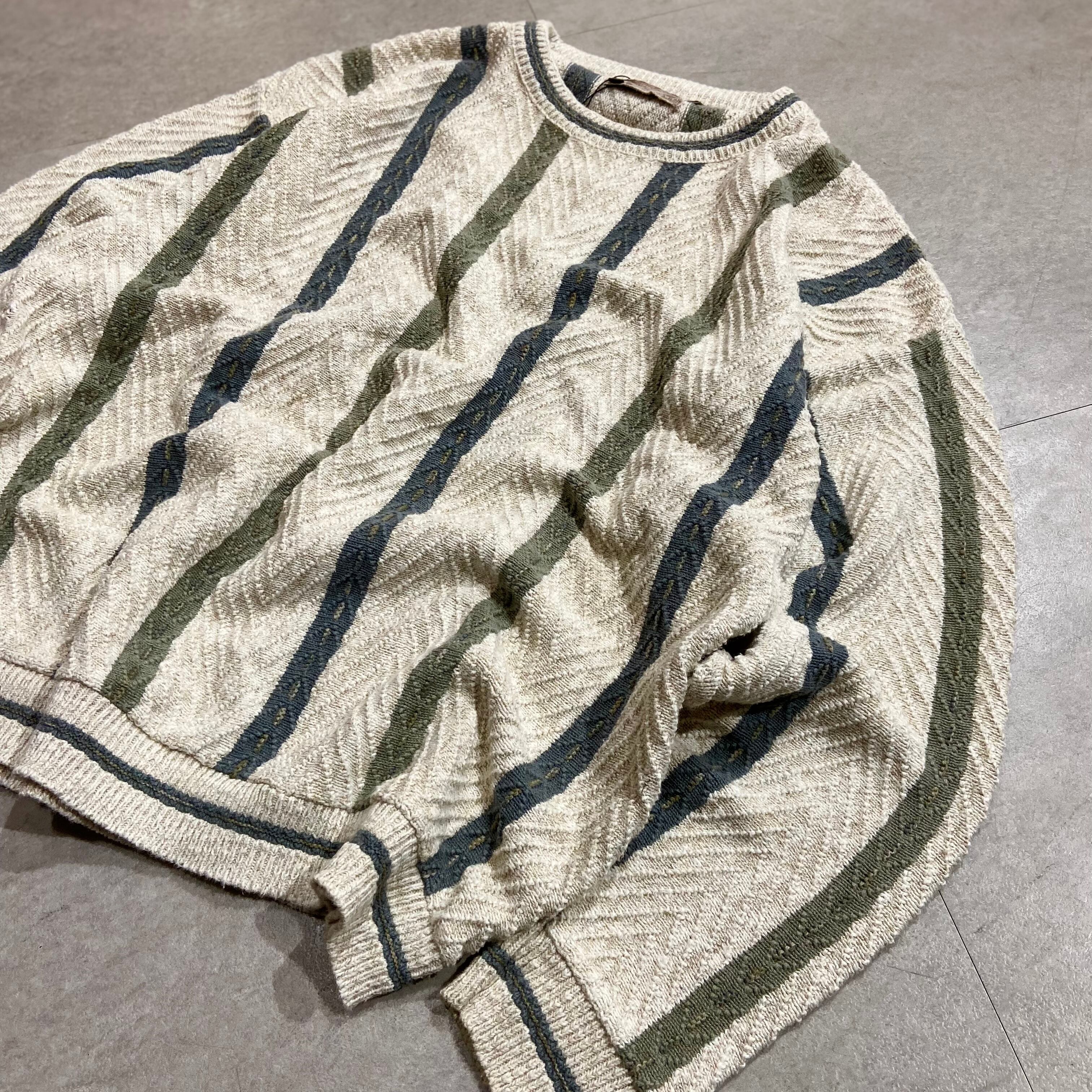 90年代 USA製 size : XL【 SHENANDOAH 】デザインニット セーター ...