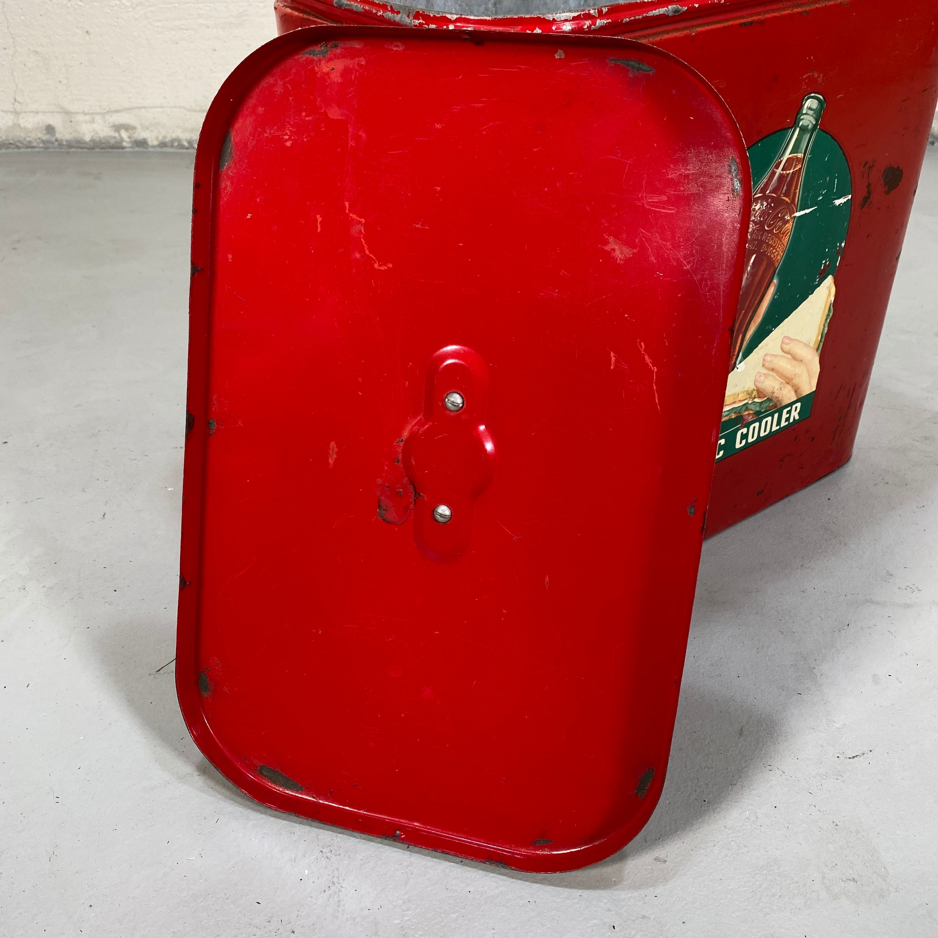 290【1940年代製造】コカコーラ ビンテージ 希少 初代 クーラー 290【1940年代製造】コカコーラ ビンテージ 希少 初代 クーラー