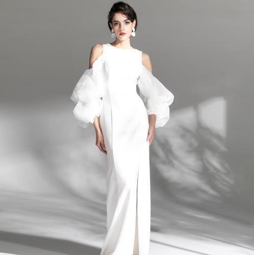 ラスト1点❗️Little Mistress高級ラインビジューセットアップドレス Glossy by ROBE de FLEURS/グロッシー】セットアップ フロント