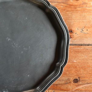 Pewter Plate / ピューター プレート〈 お皿・エタン・収納・店舗什器・食器・アンティーク・ヴィンテージ 〉114109