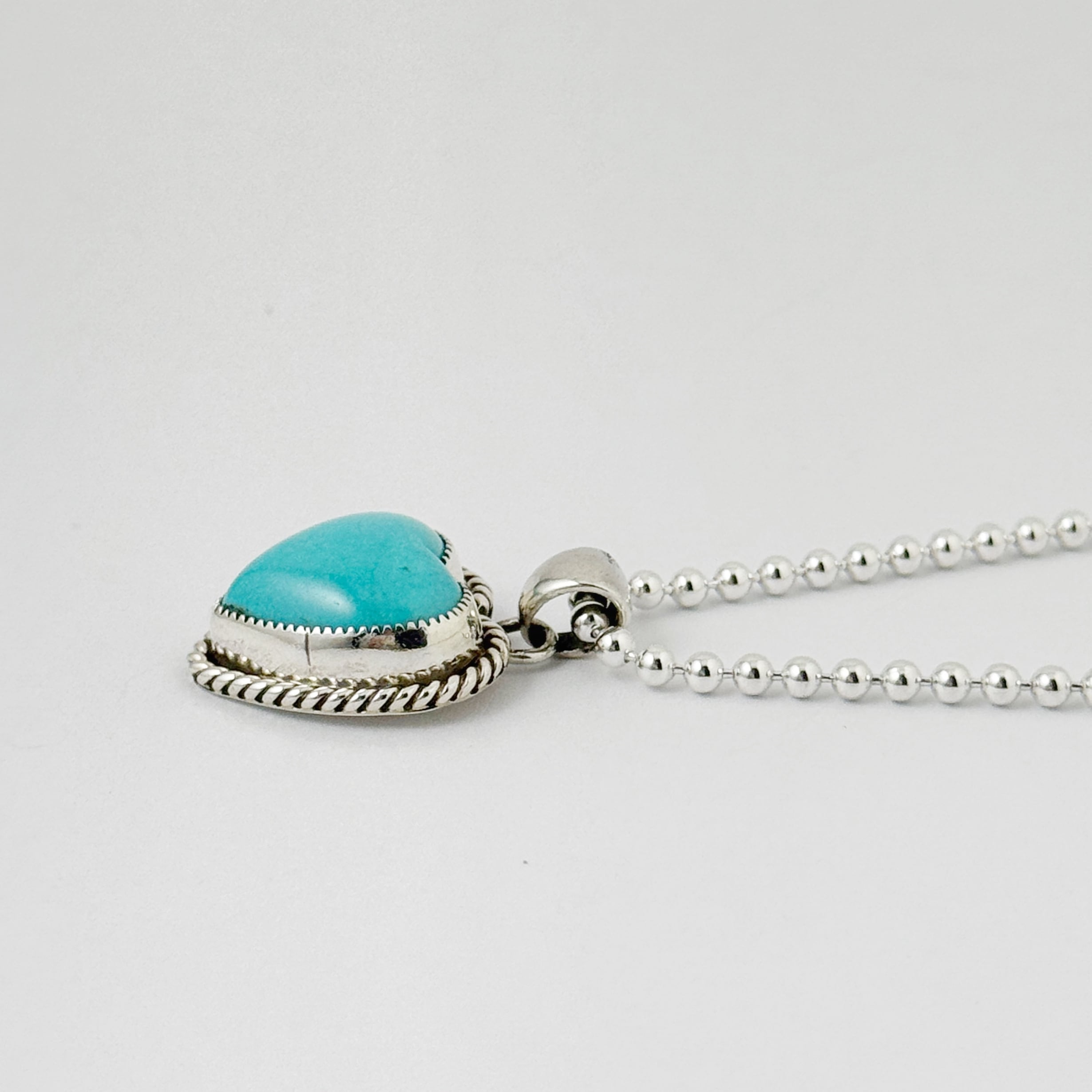 再入荷】《Indian Jewelry 》 キングマン ターコイズ ハート