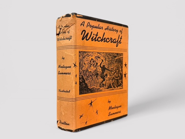 【YRO005】【FIRST U.S EDITION】A Popular History of Witchcraft(1937) /Augustus Montague Summers