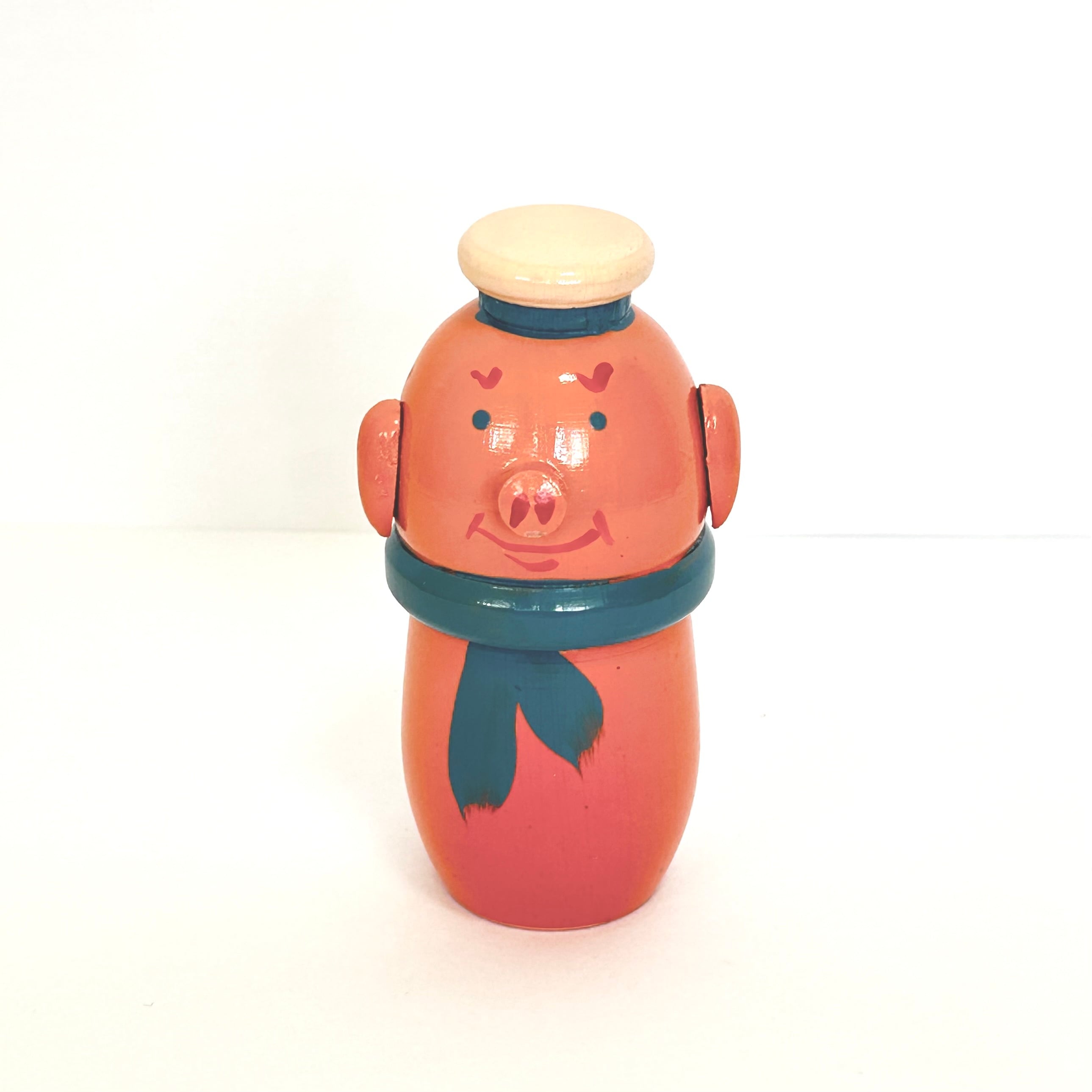 ビンテージ 3匹の子ブタ ポーランド製 マトリョーシカ 14.5cm 3P