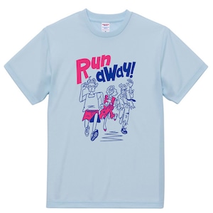 ※在庫有分【RunawayドライTシャツ】アイスグレー