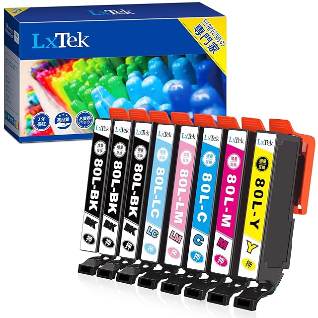 エプソン純正インク/80L（とうもろこし）/8本 EPSON IC6CL80L